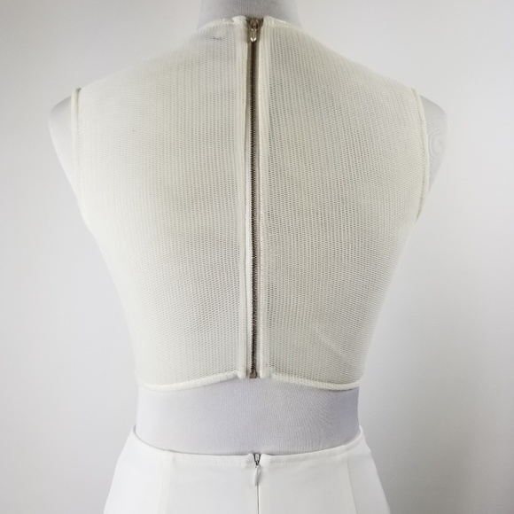 kora rae cut out twill dress mesh back medium - Picture 6 of 8